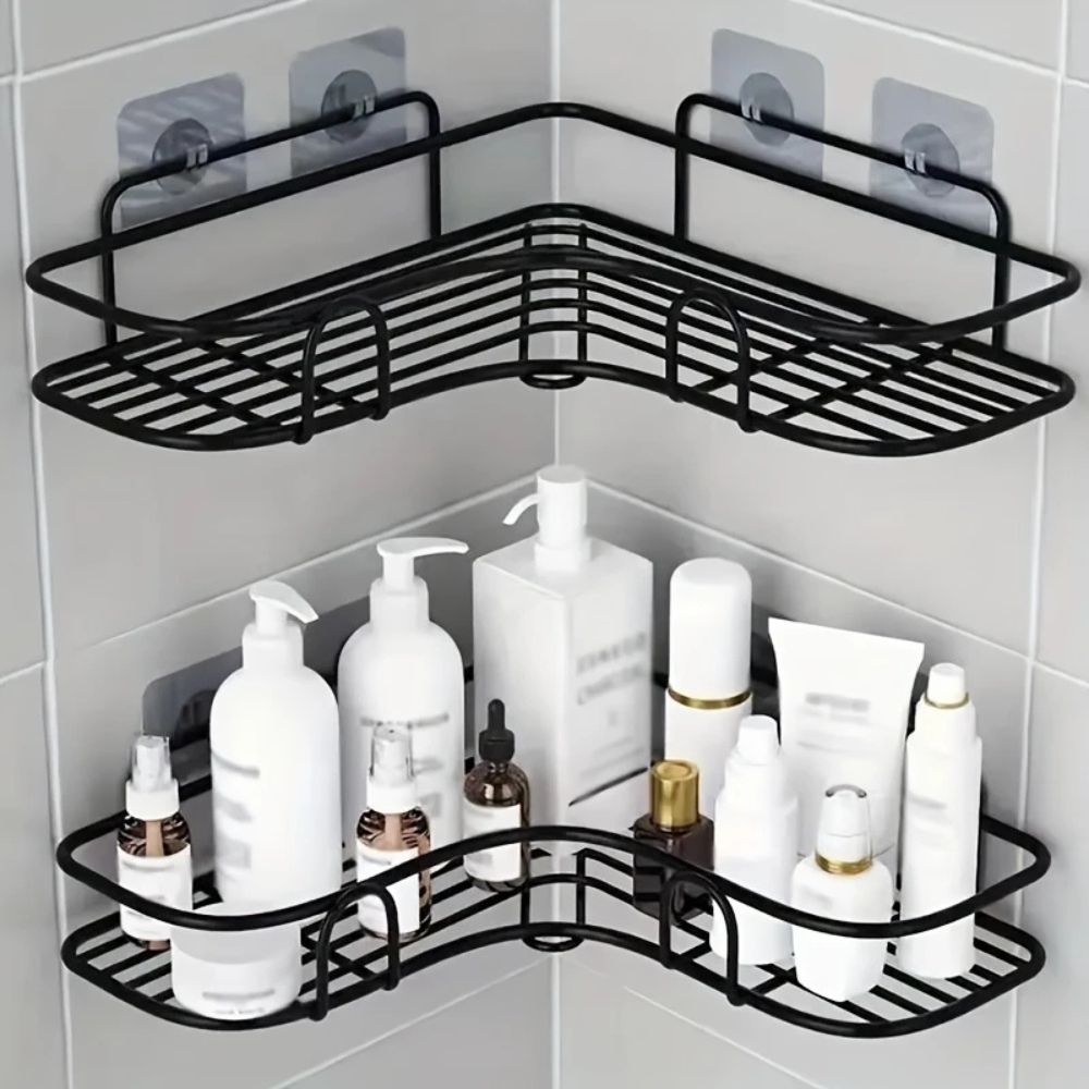 Étagère de douche d'angle pour salle de bain