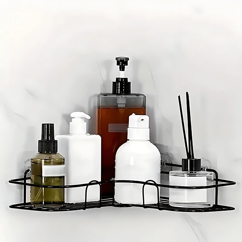 Étagère de douche d'angle pour salle de bain