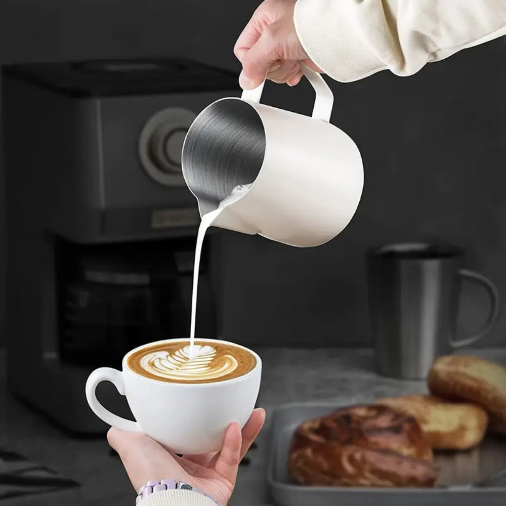 Pot à lait en inox pour mousse de lait