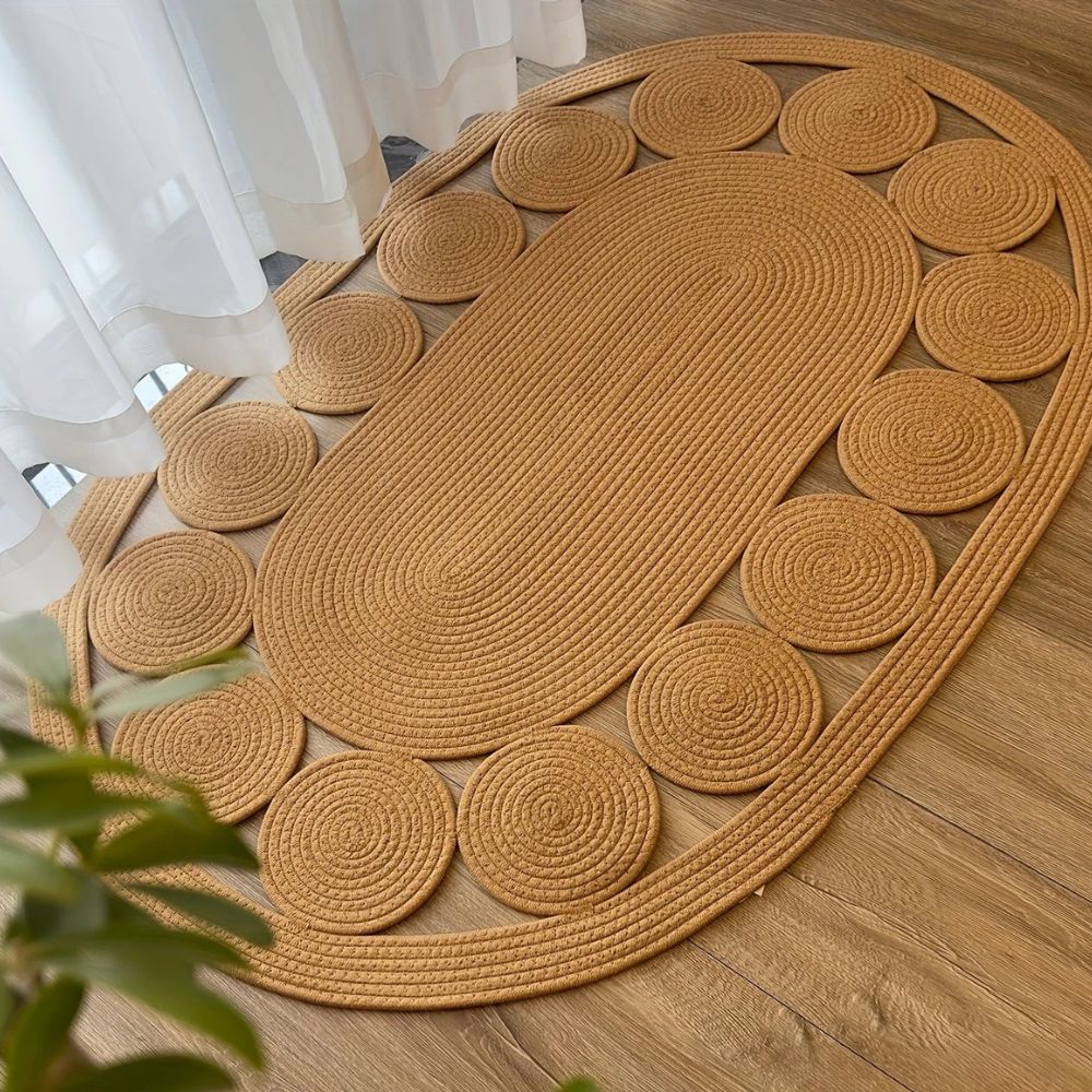 Tapis boho ovale Sun Spiral – Sunloop Braided