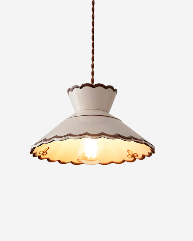 Suspension | LUKI – Blanc
