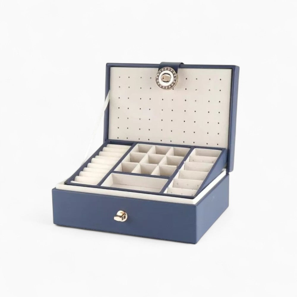 Boîte à Bijoux Femme De Voyage avec Compartiments