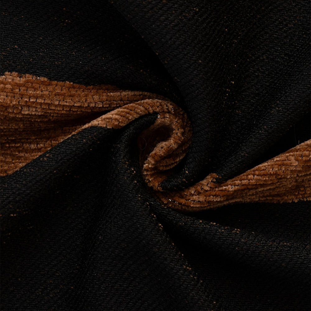 Housse de canapé en chenille géométrique tribale