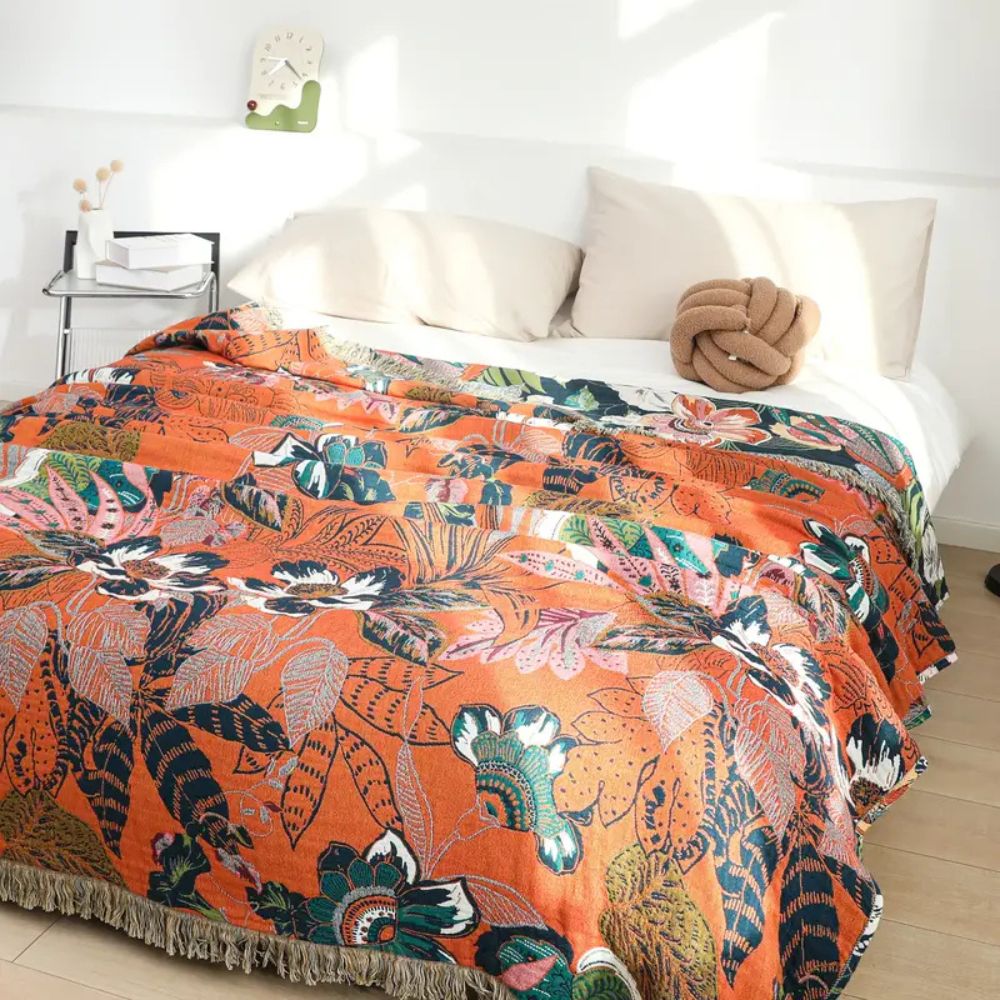 Plaid en coton Tropic Twilight