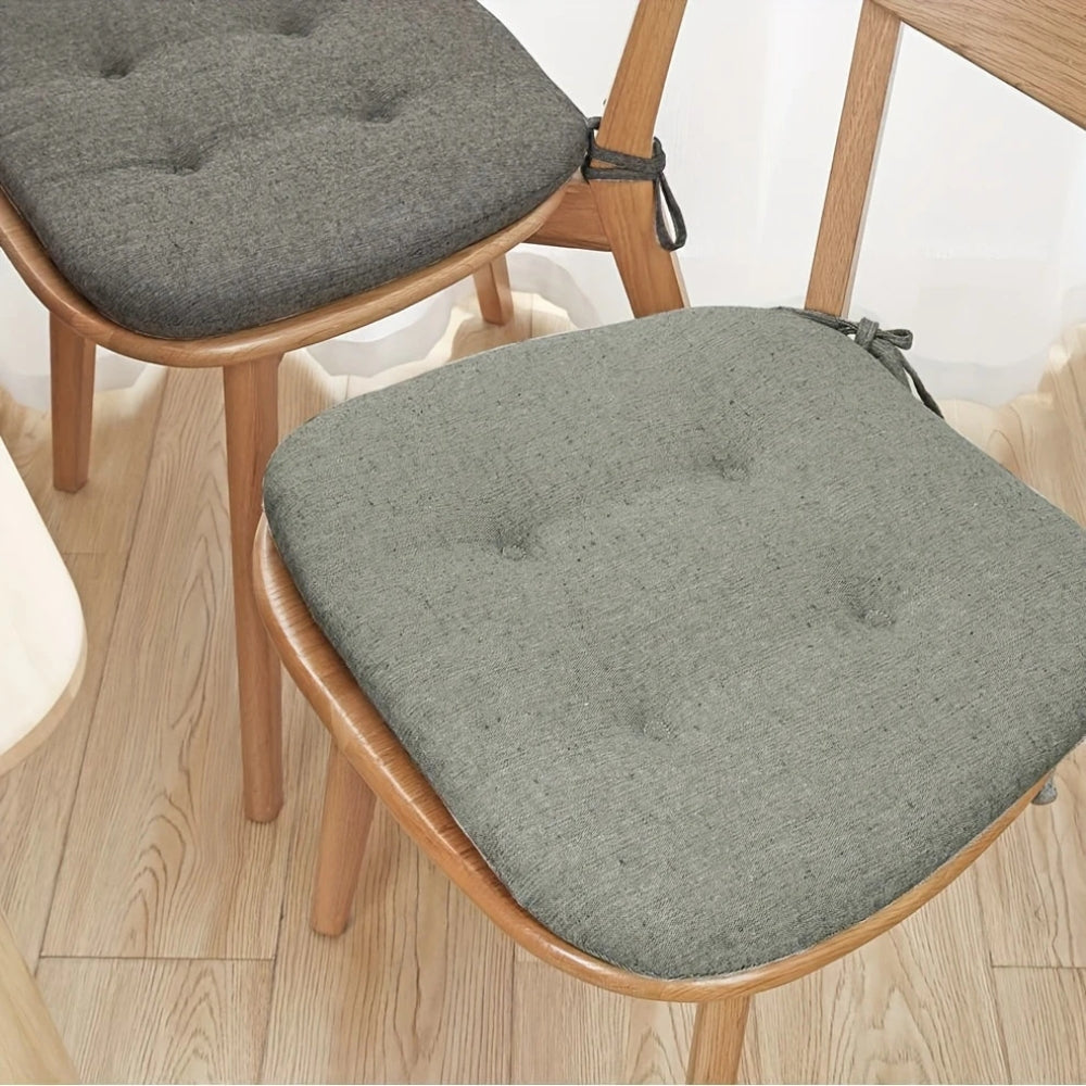 Galette de chaise touffetée Velarre