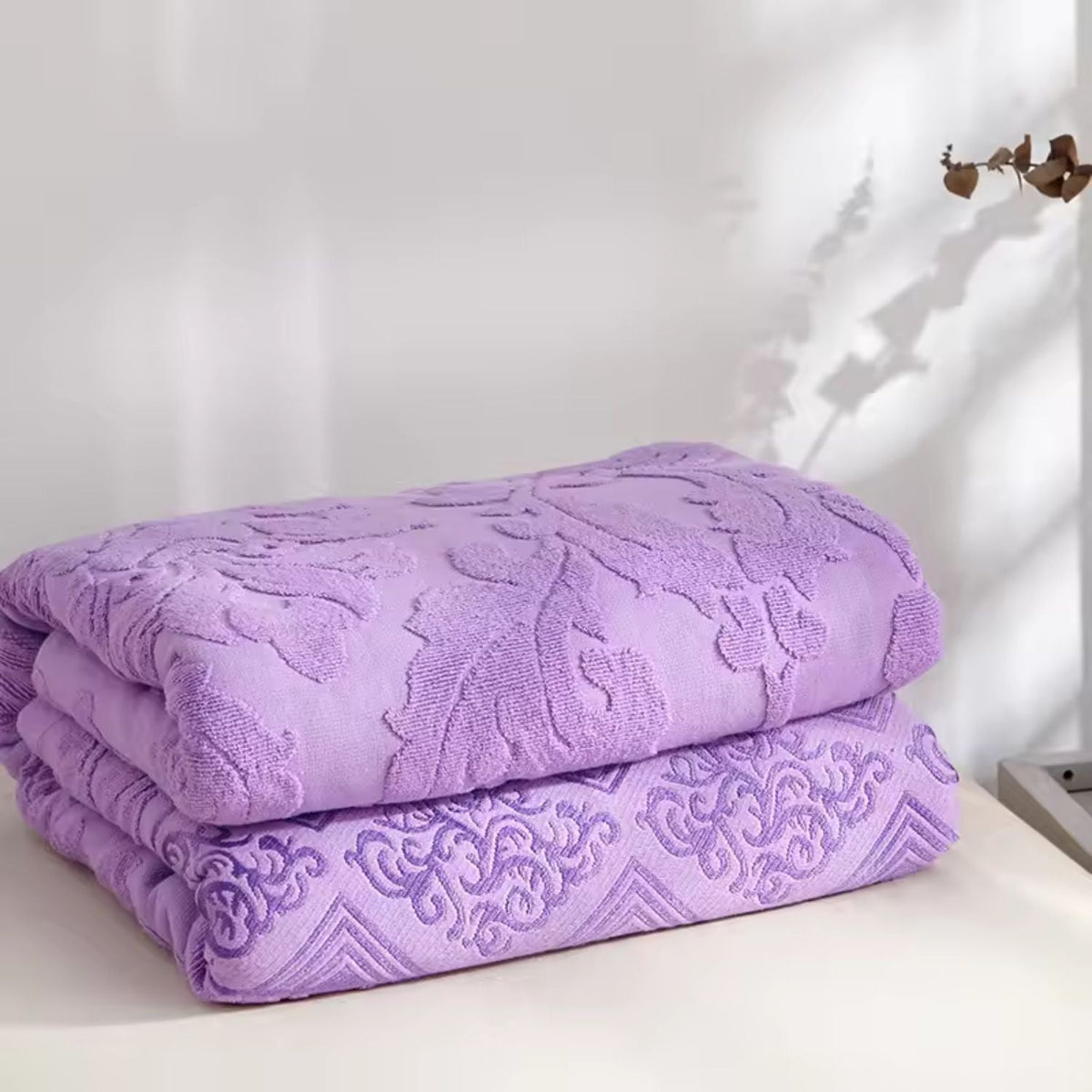 Plaid en velours Blossom Dream