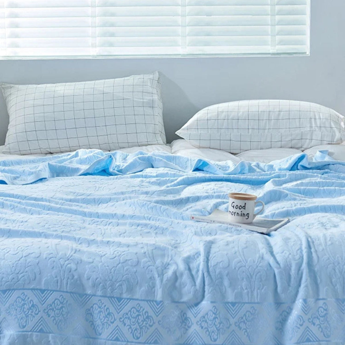 Plaid en velours Blossom Dream