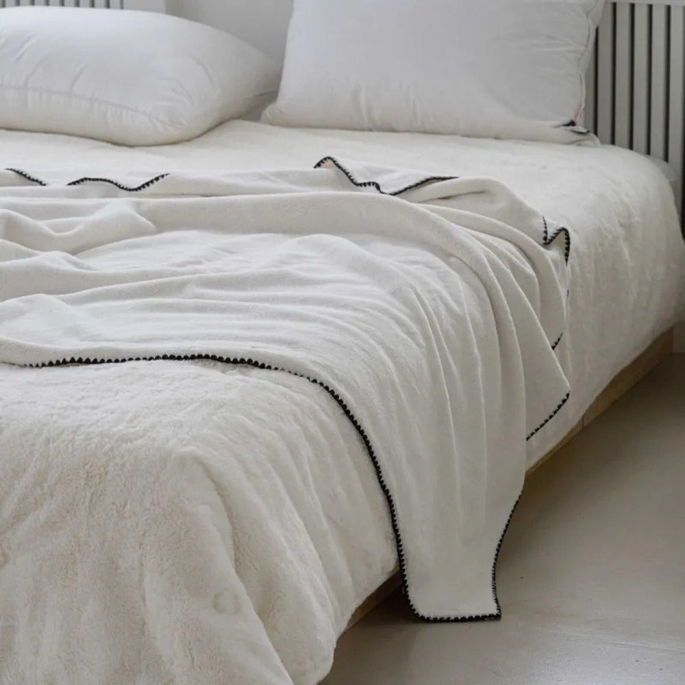 Plaid d'hiver bouclette Veluvia