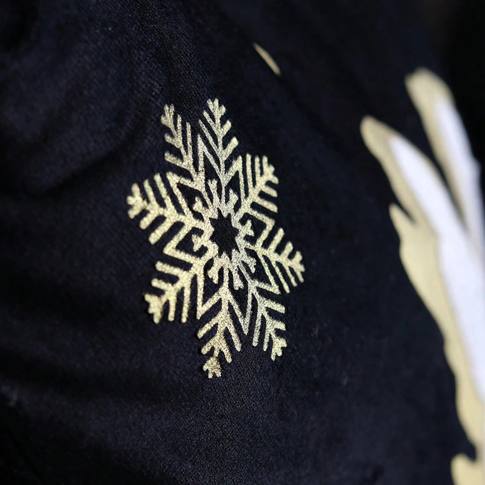 Housse de coussin décorative sapin de Noël en velours
