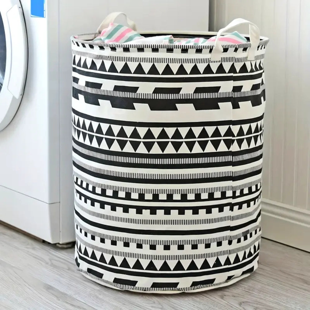 Panier à linge pliable tribal Vexa