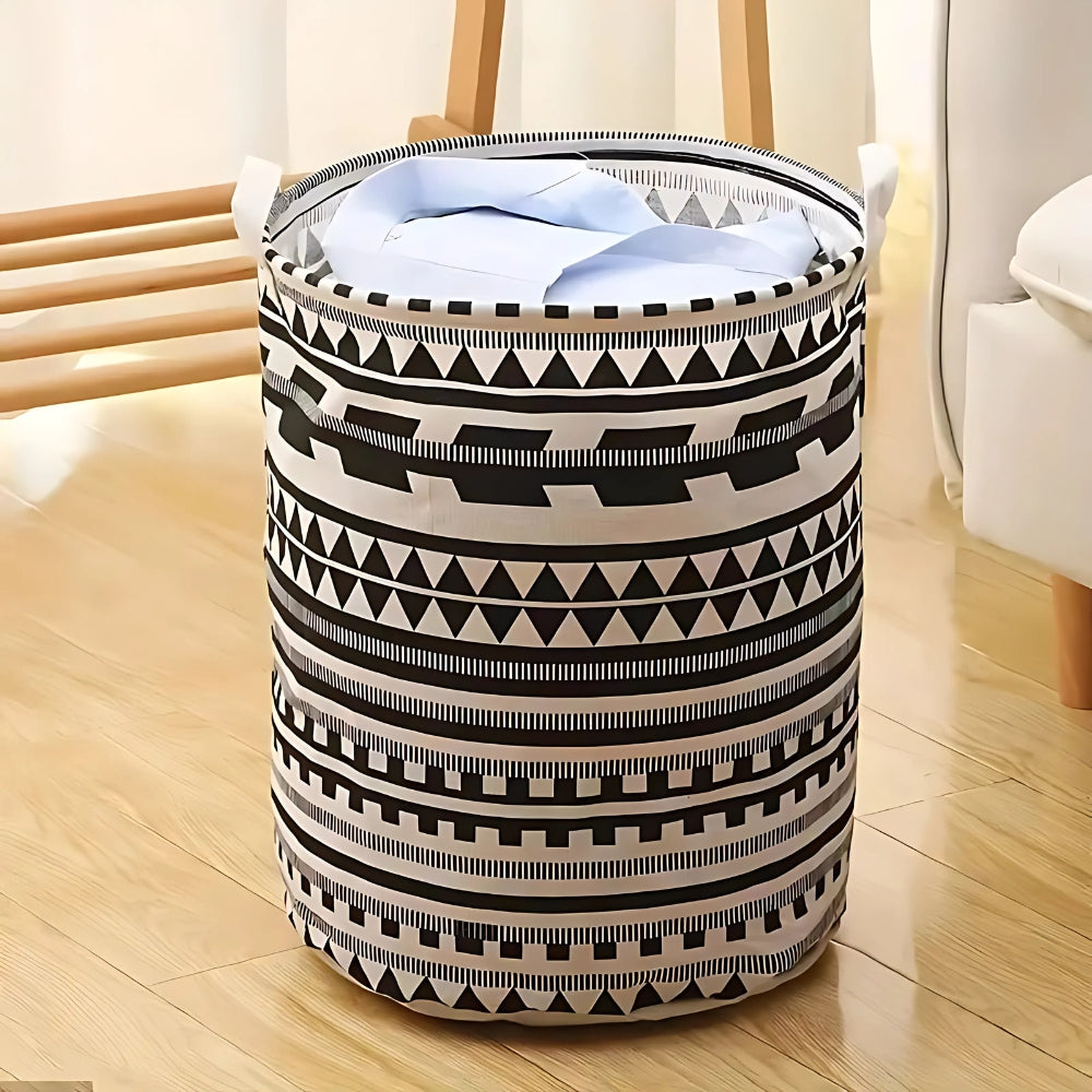 Panier à linge pliable tribal Vexa