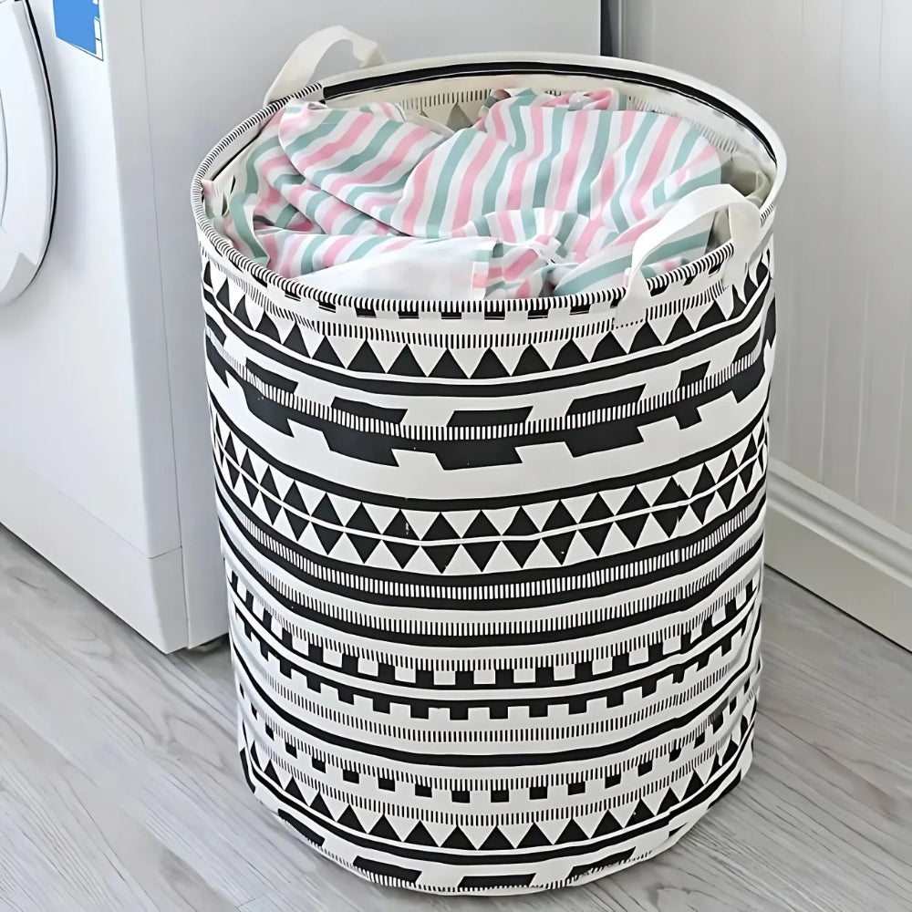Panier à linge pliable tribal Vexa