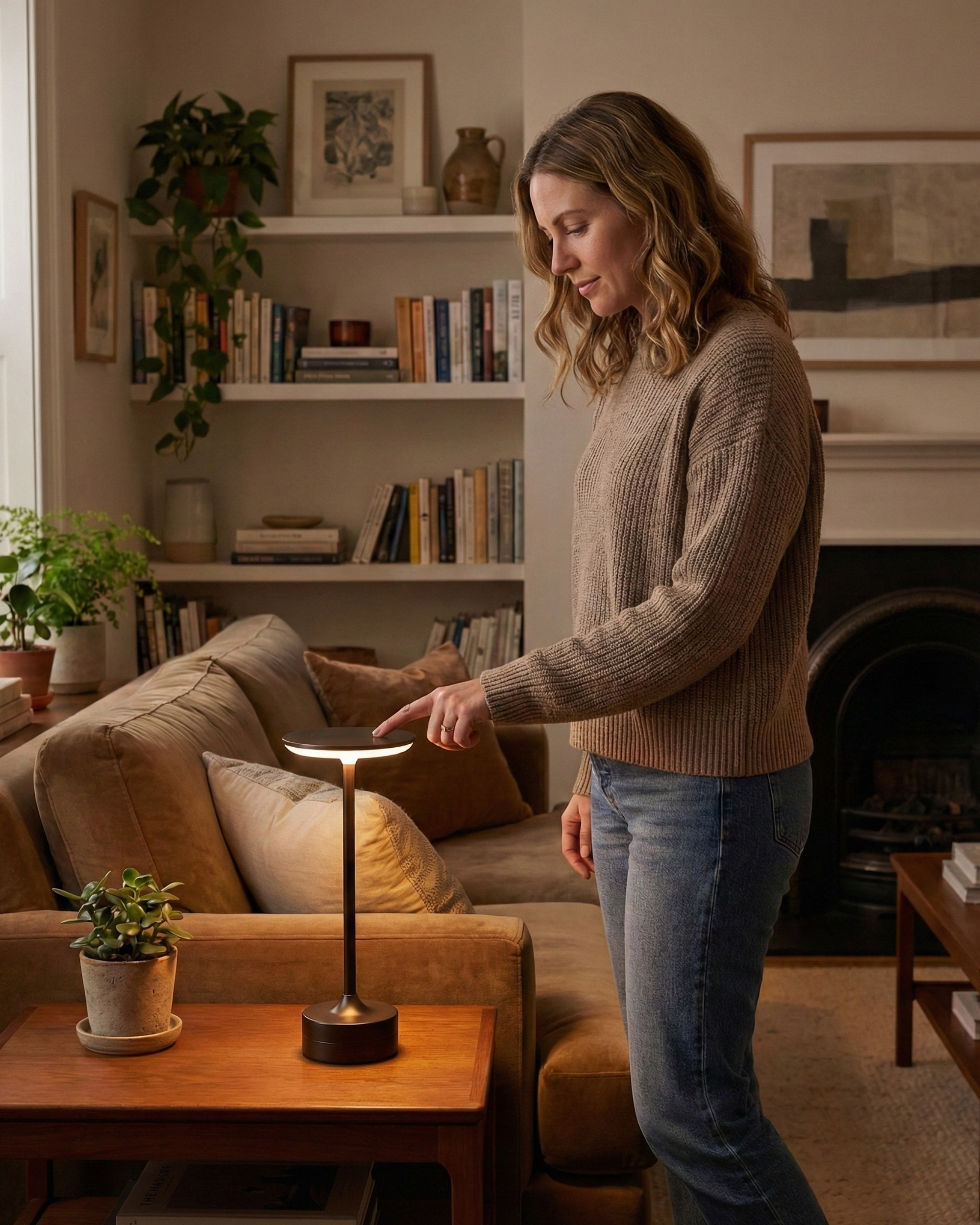 Lampe de Table Sans Fil | LORA