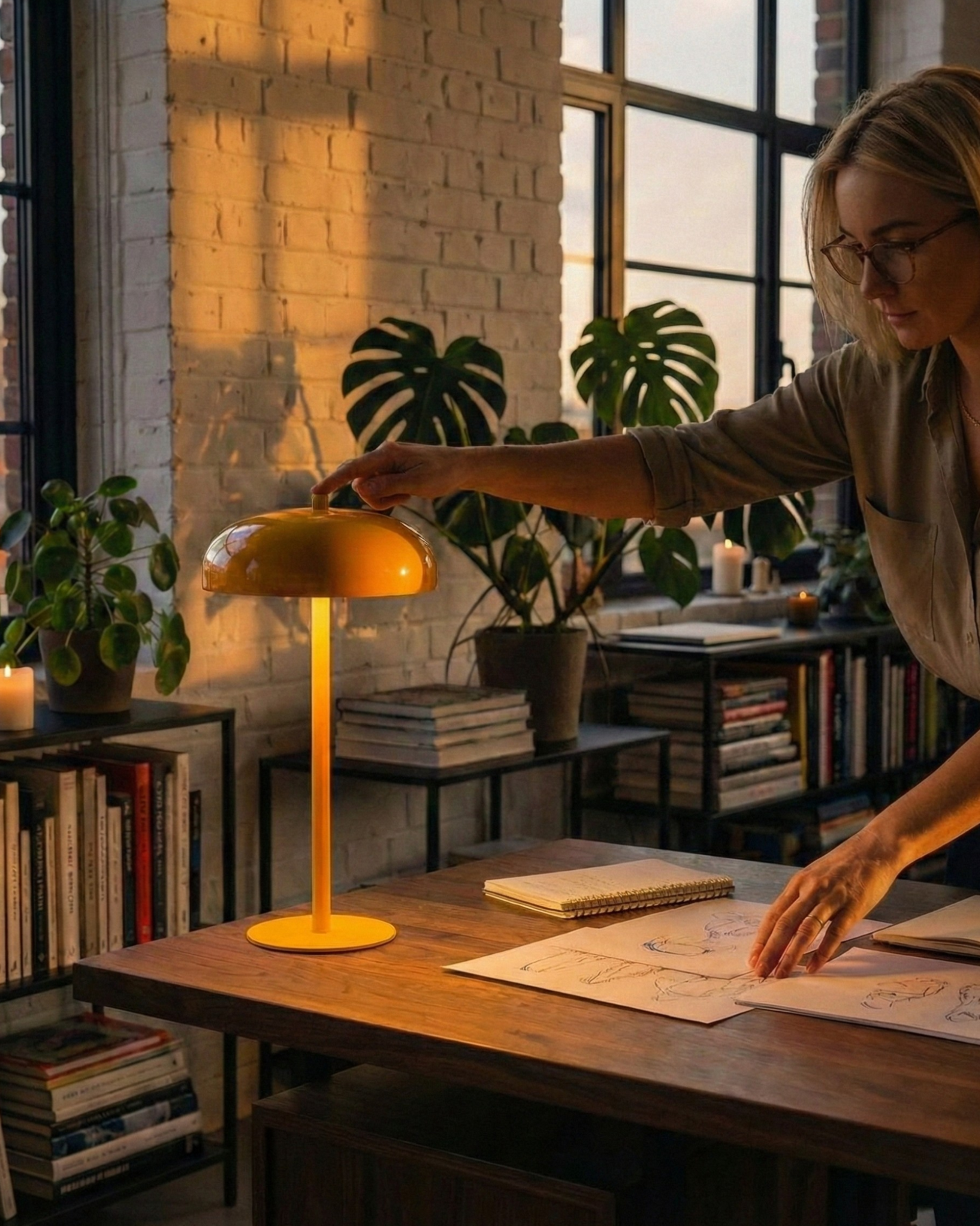 Lampe de Table Sans Fil | NARI