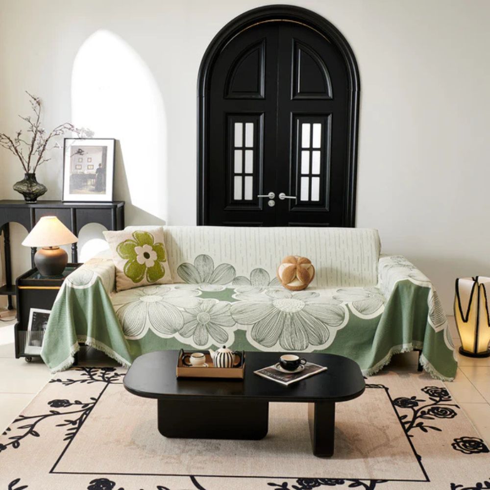 Housse de canapé Wildflower Dreams – Muted Sauge