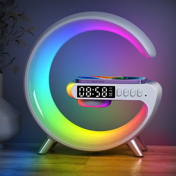 GlowTunes – Lampe Intelligente & Enceinte Bluetooth Multifonction