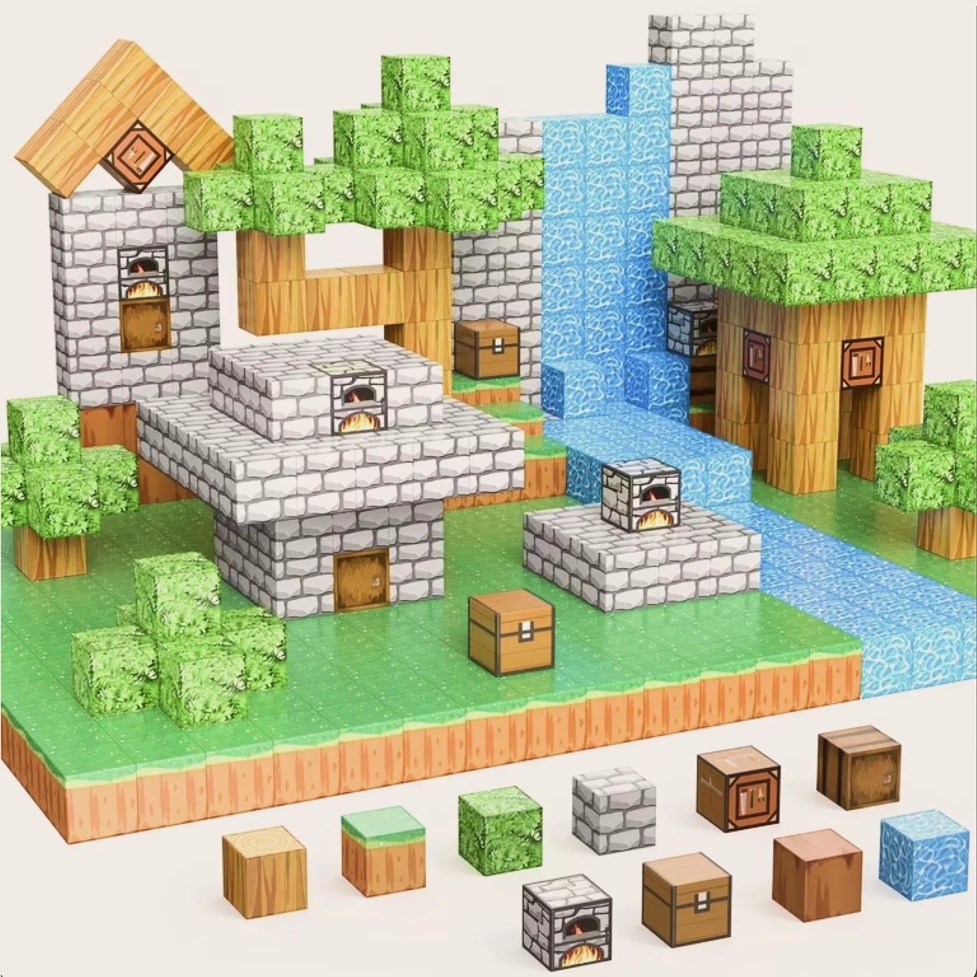 MagniBlocks blocs de construction magnetiques