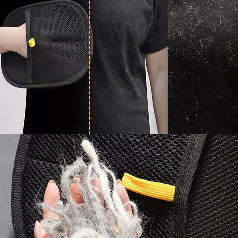 Gants pour Retirer les Poils d'Animaux – Brossage et Massage