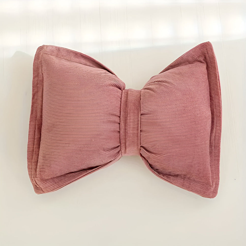 Coussin décoratif nœud