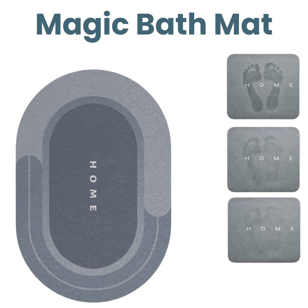 Tapis de bain magique | Très absorbant et antidérapant