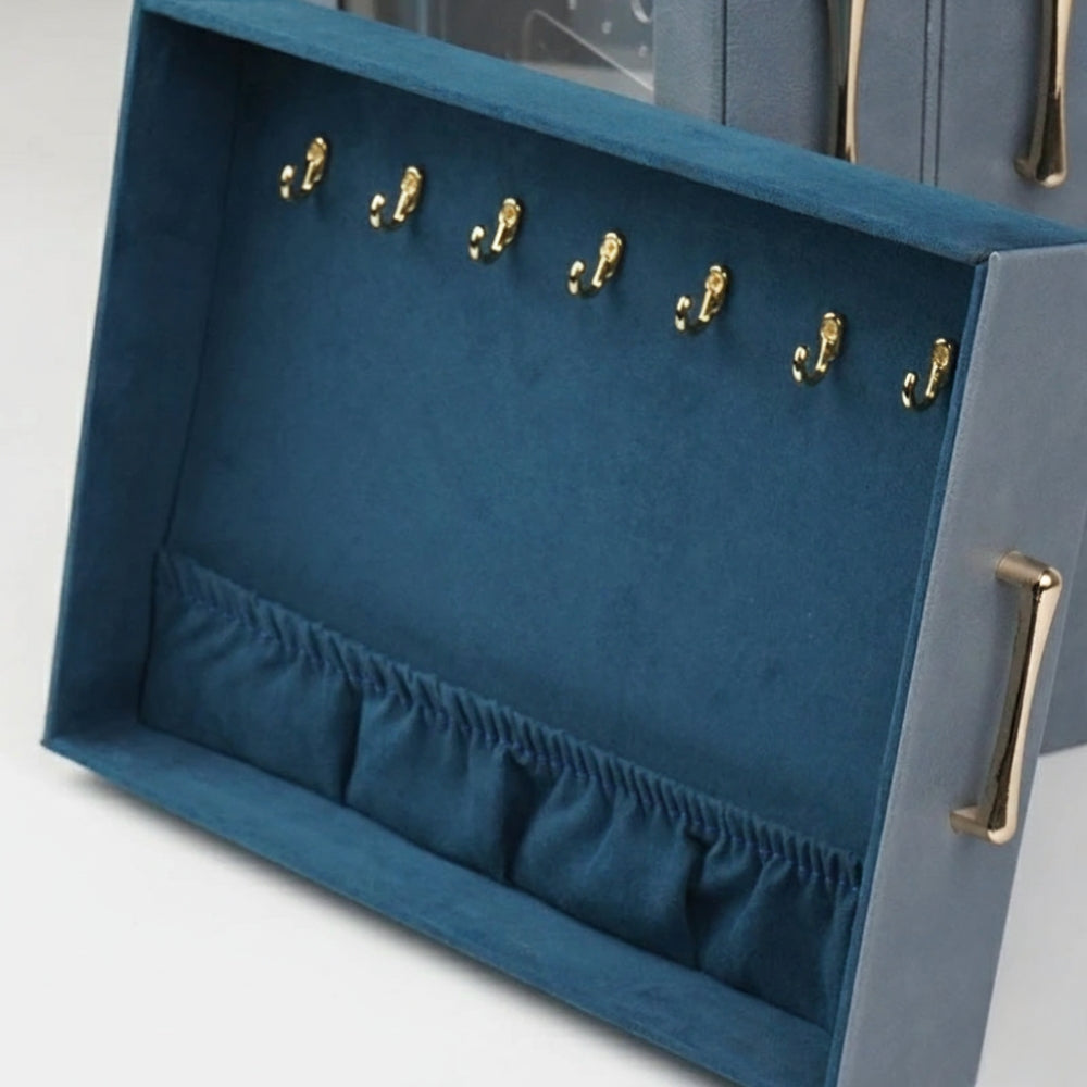 Boîte À Bijoux Cuir Grand Modèle