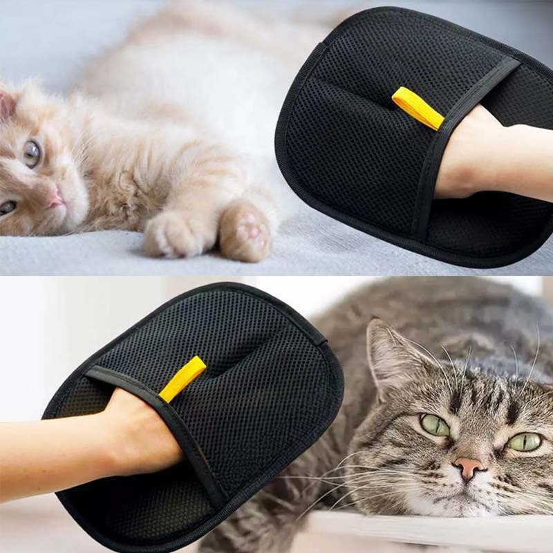 Gants pour Retirer les Poils d'Animaux – Brossage et Massage