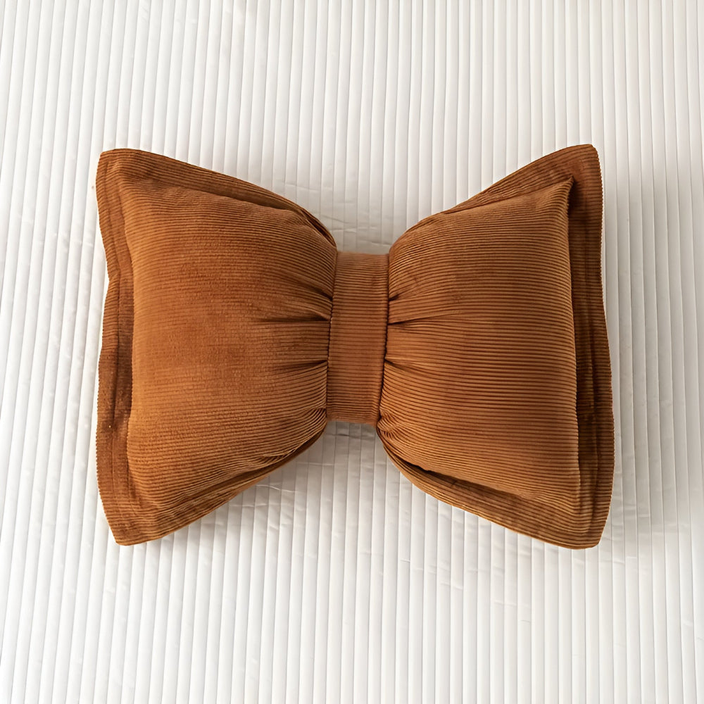 Coussin décoratif nœud
