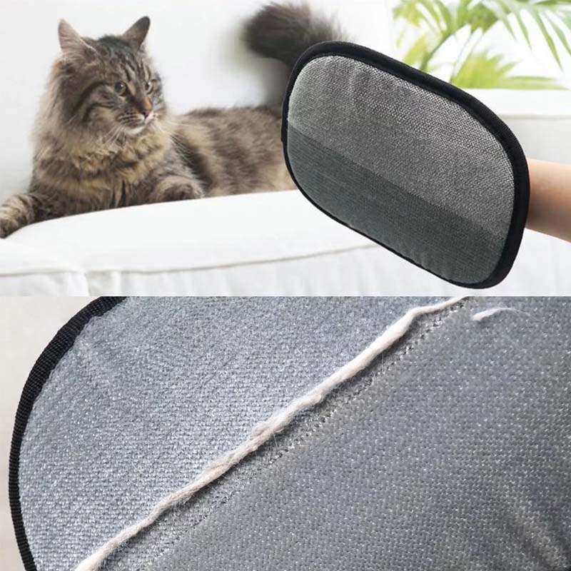 Gants pour Retirer les Poils d'Animaux – Brossage et Massage