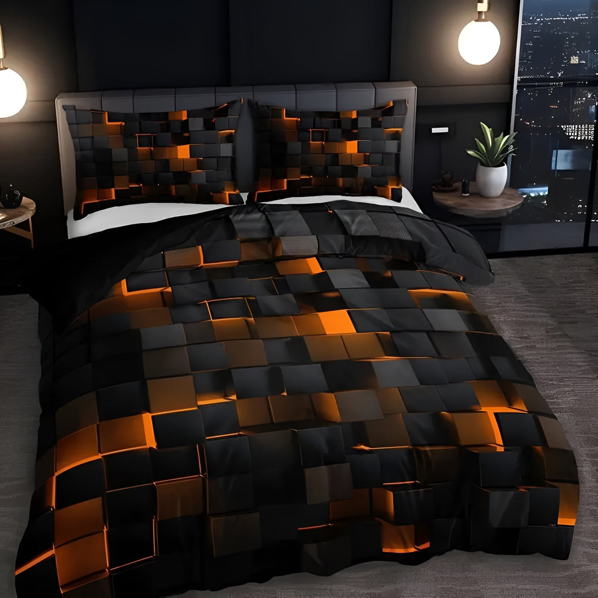 GEOMATRIX | Parure de couette