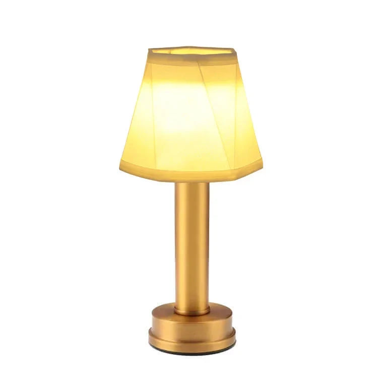 Lampe de table LED sans fil a finition soyeuse