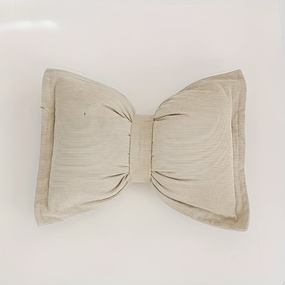 Coussin décoratif nœud