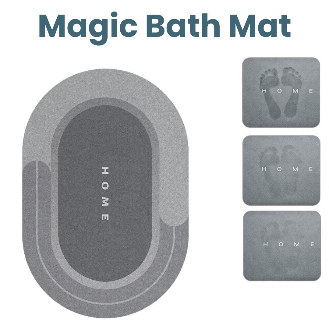 Tapis de bain magique | Très absorbant et antidérapant