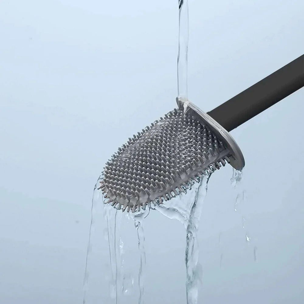 Brosse WC en silicone | Facile à nettoyer