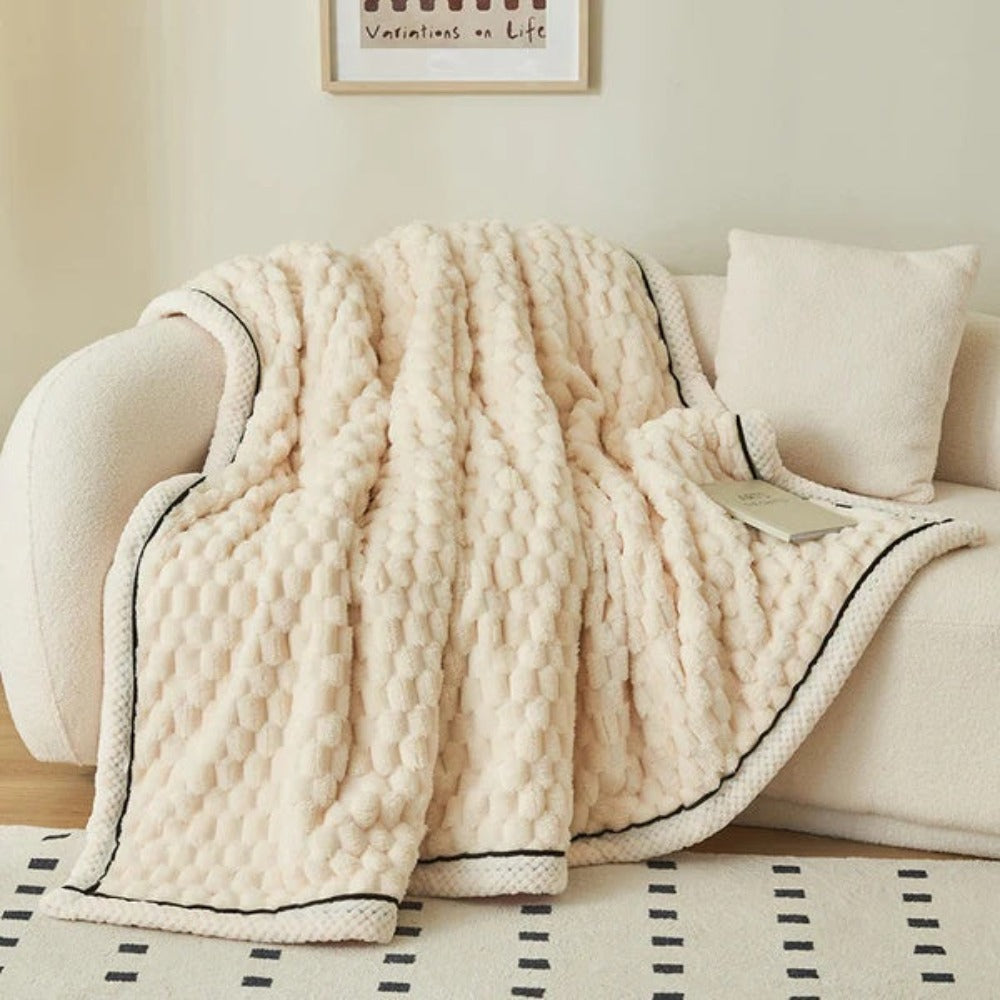 Plaid Cloud Cuddle™️ – Crème ivoire