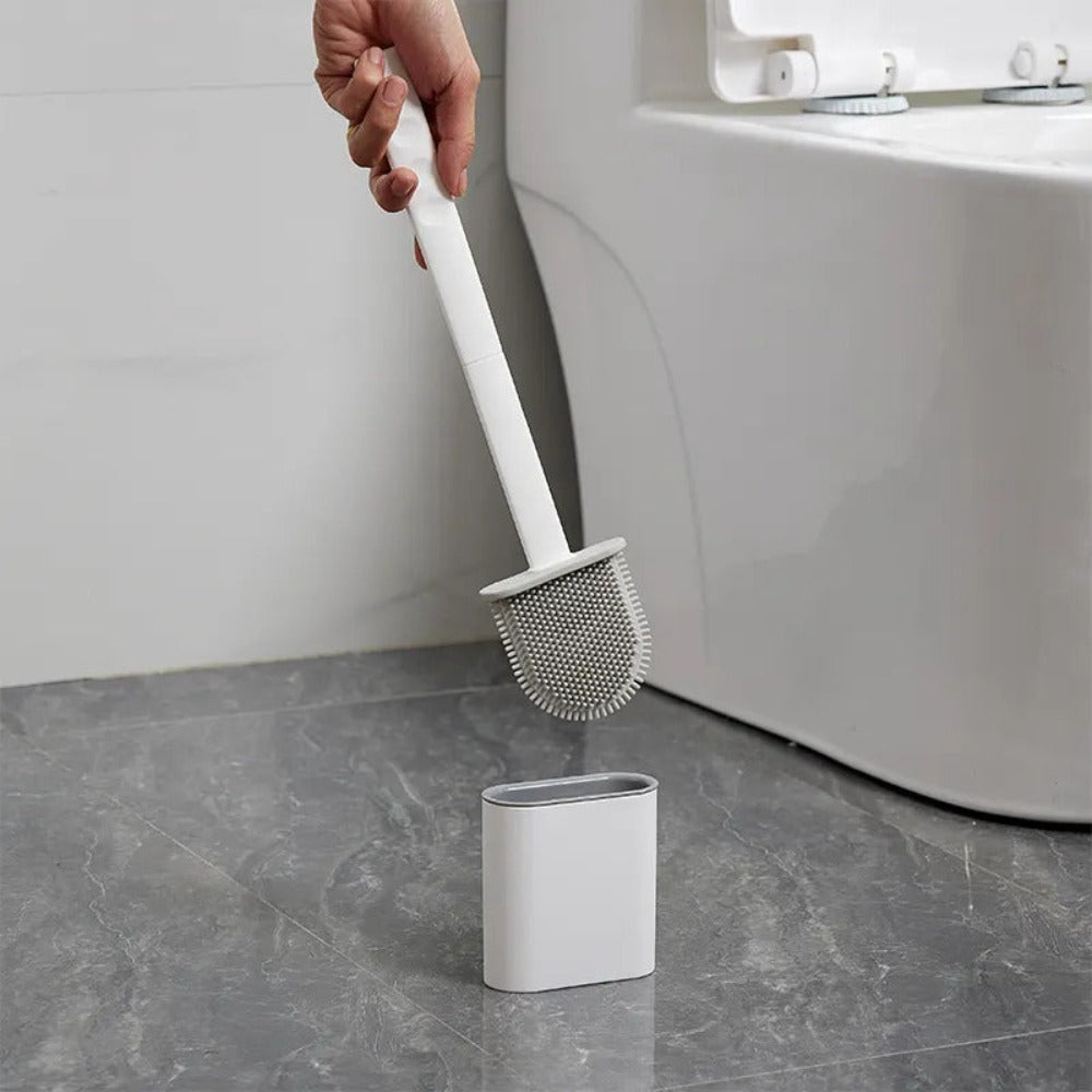 Brosse WC en silicone | Facile à nettoyer