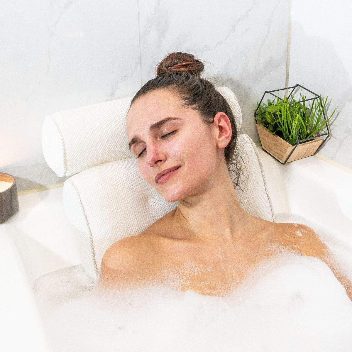 Coussin de bain luxueux
