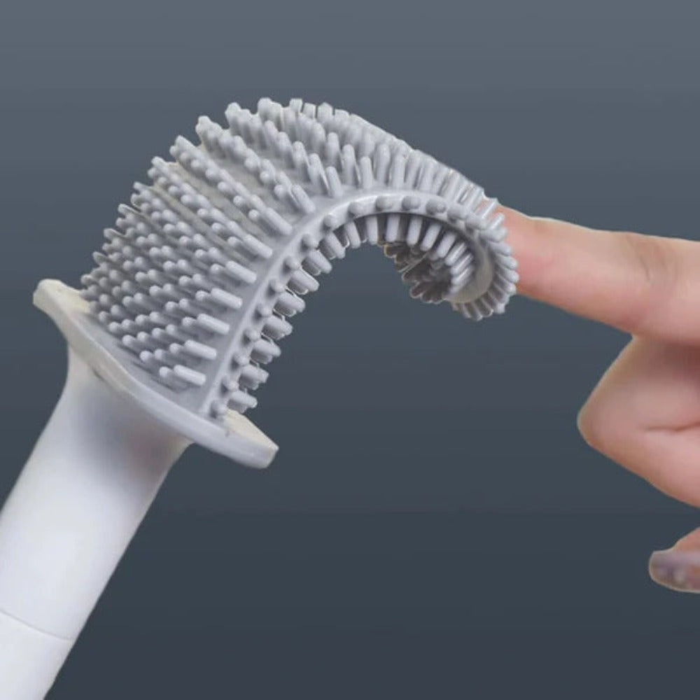 Brosse WC en silicone | Facile à nettoyer