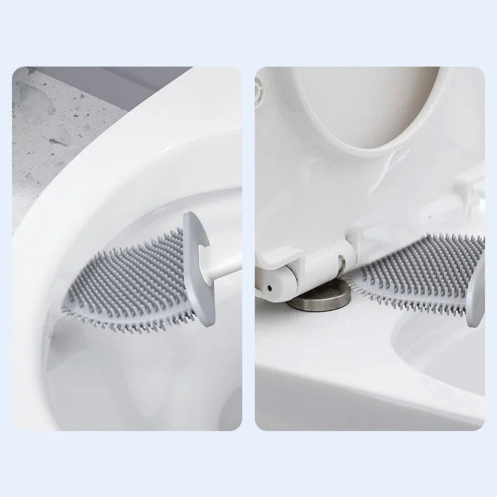 Brosse WC en silicone | Facile à nettoyer