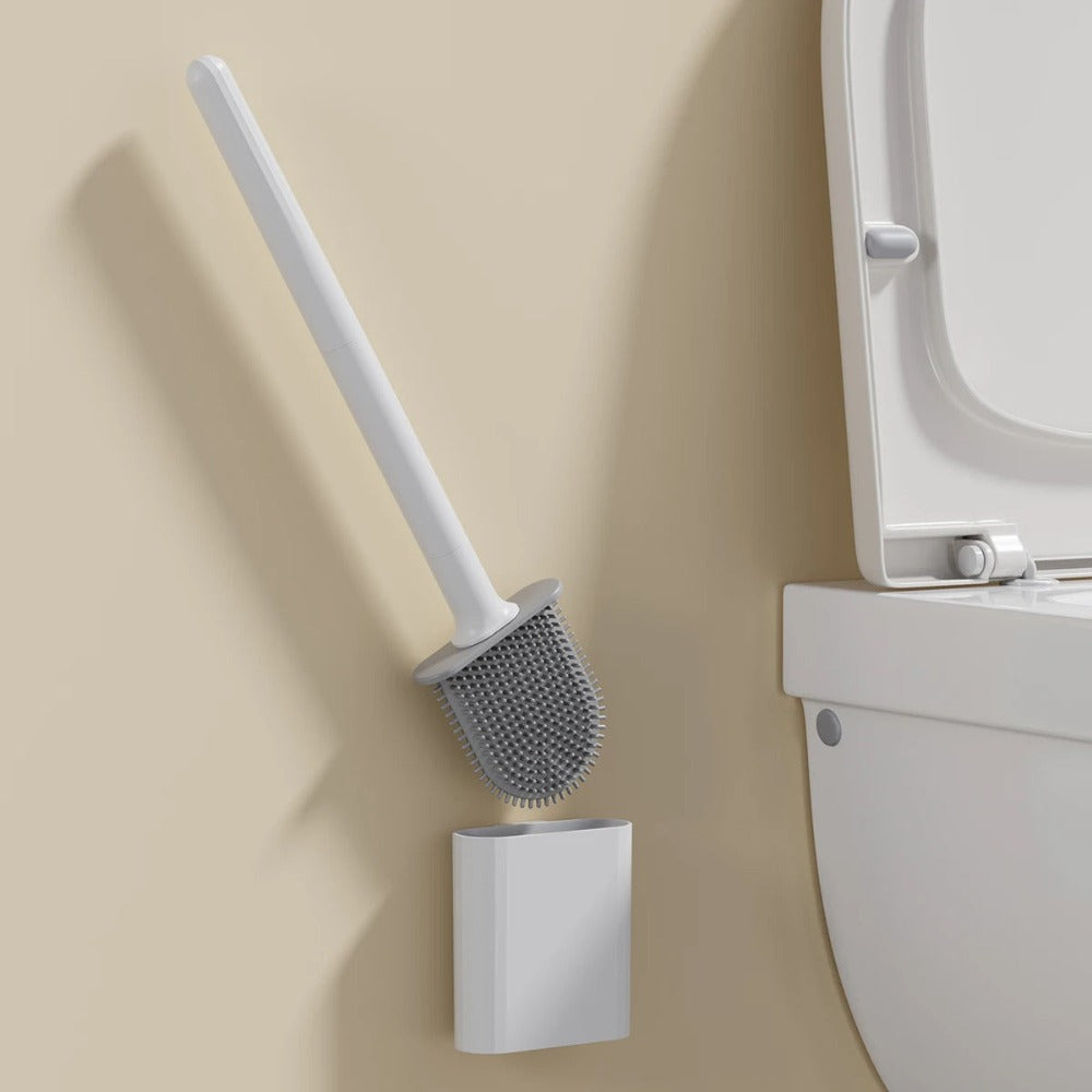 Brosse WC en silicone | Facile à nettoyer