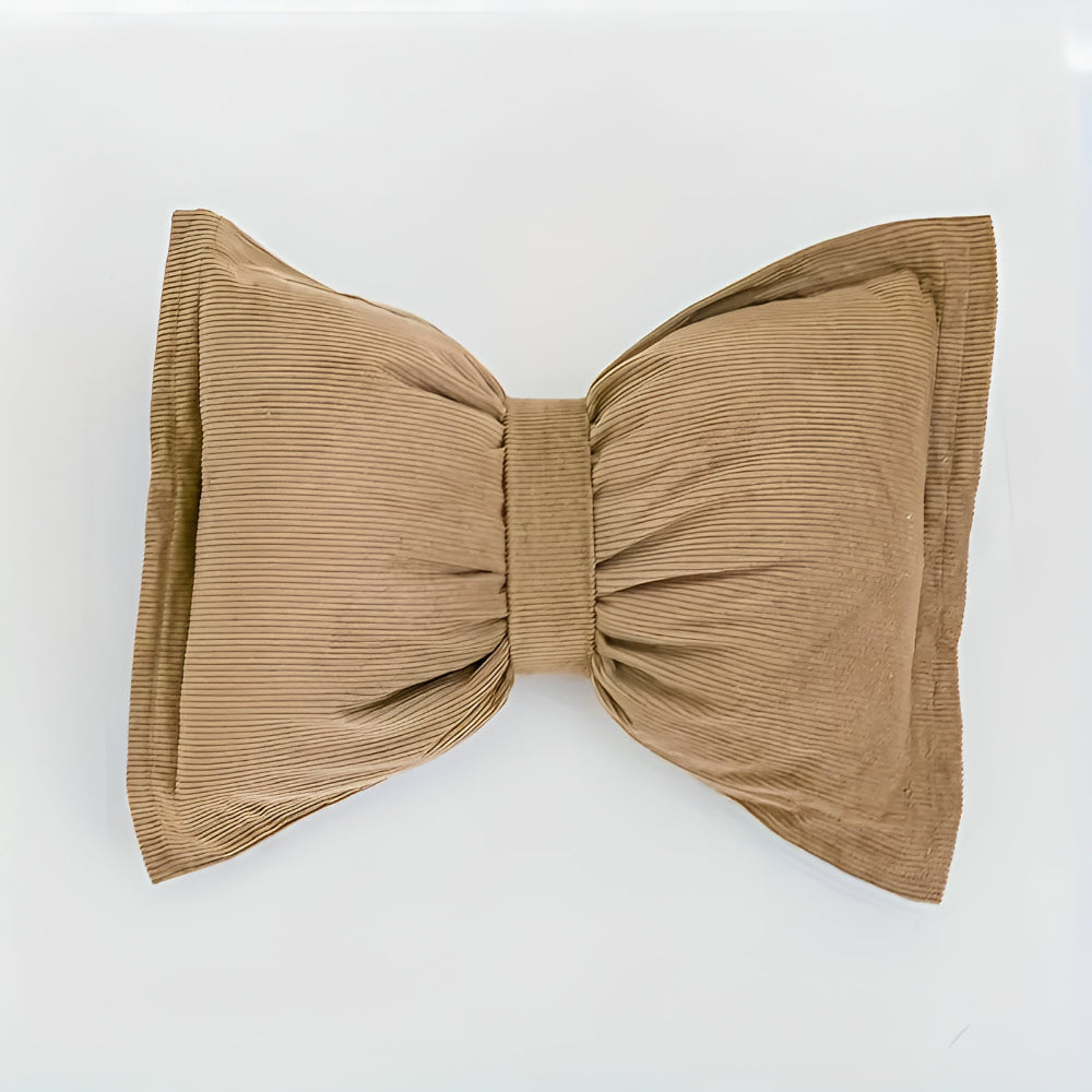 Coussin décoratif nœud
