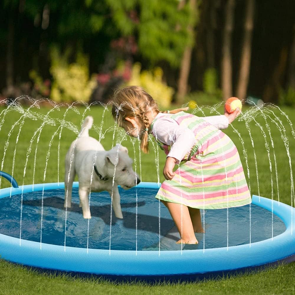 Tapis arroseur rafraichissant pour animaux