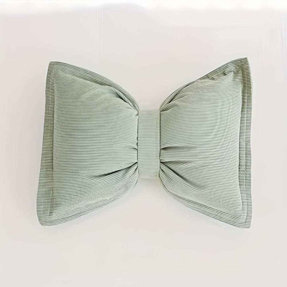 Coussin décoratif nœud
