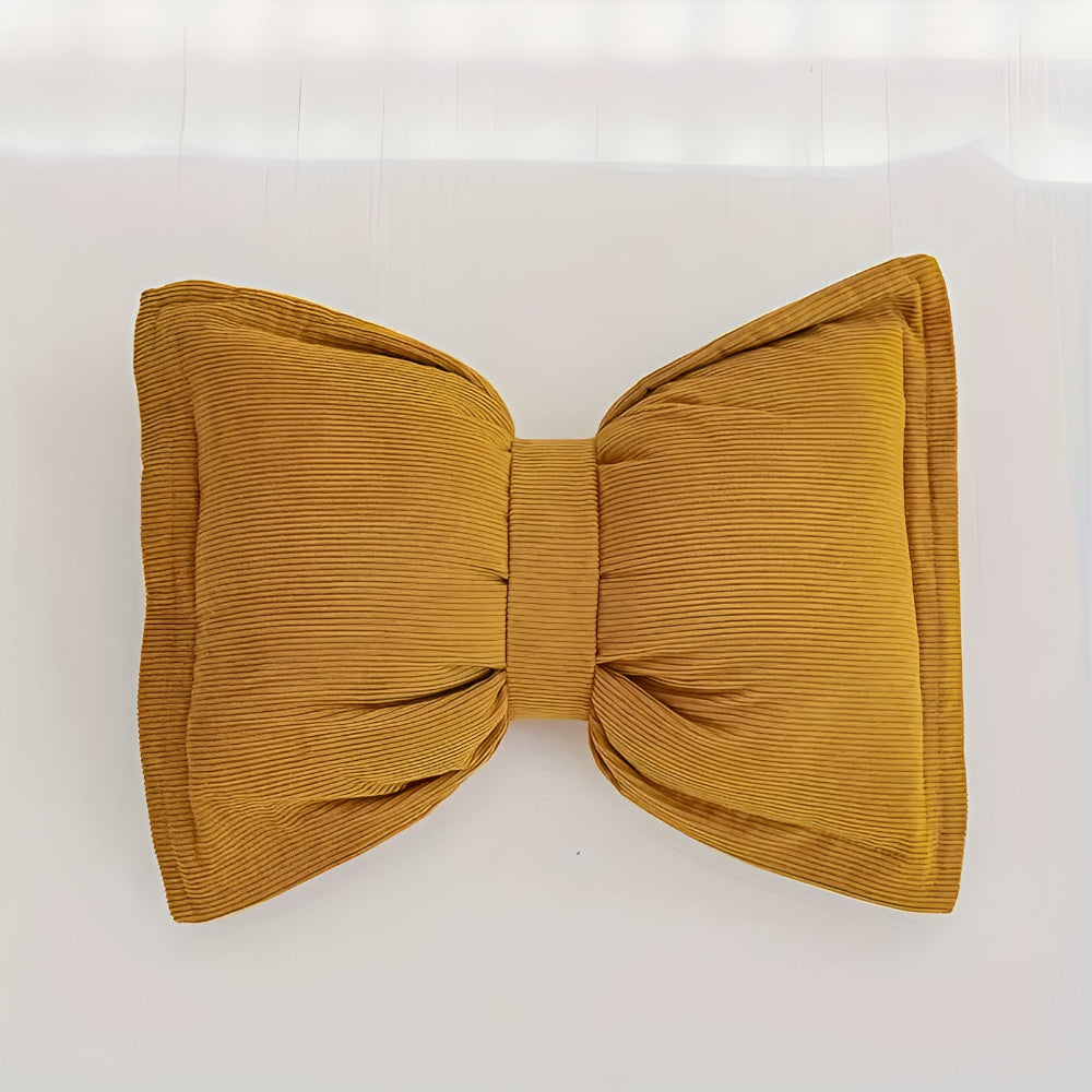 Coussin décoratif nœud